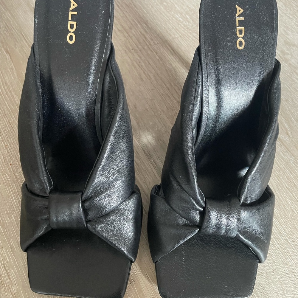 Aldo open toe heels
